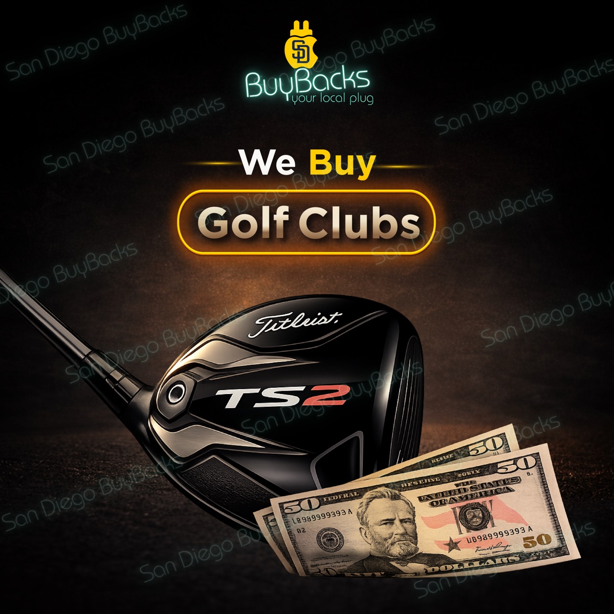 Sell Golf Clubs for Cash in National City — San Diego BuyBacks in National City
