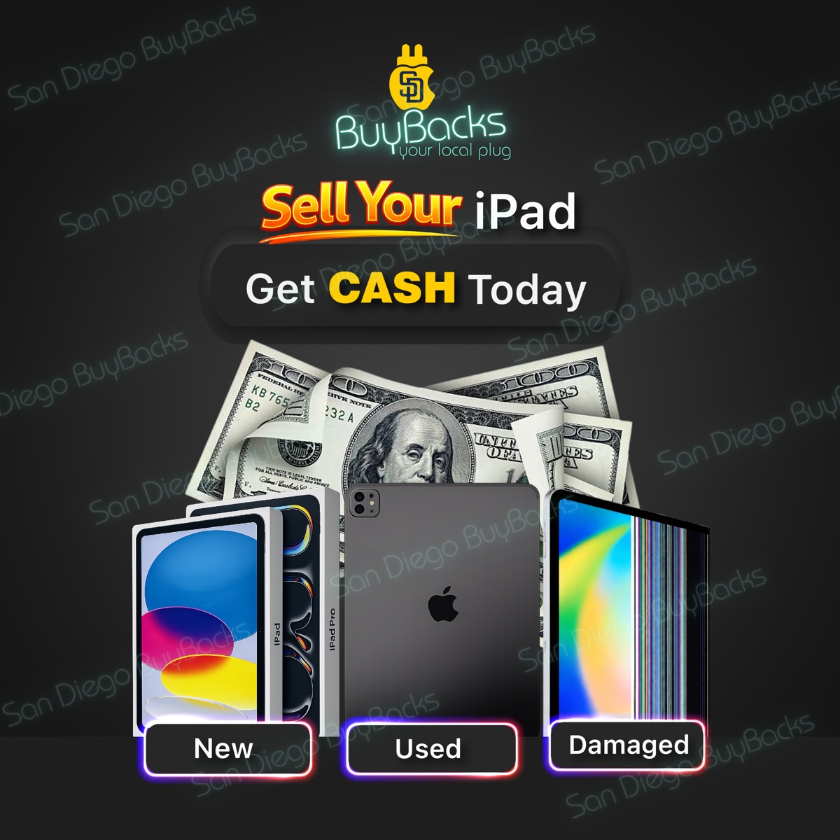 Sell Your iPad Pro for Cash in Otay Ranch — San Diego BuyBacks in Otay Ranch