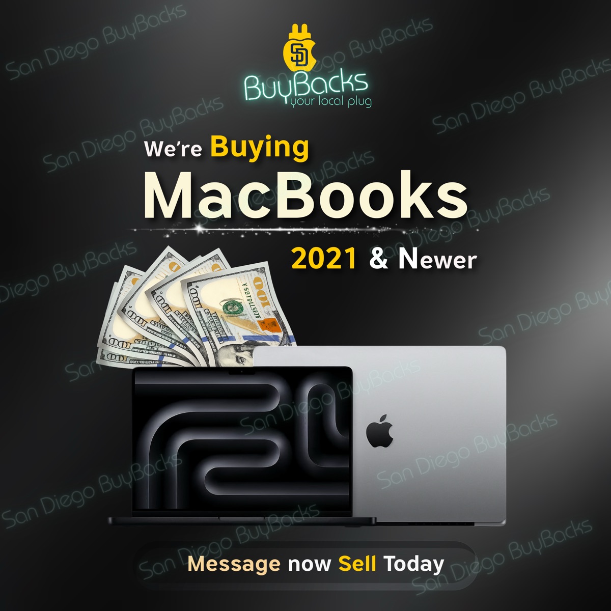 Cash for MacBook Air Near Imperial Beach — M4, M3, M2, M1 & Intel Models — San Diego BuyBacks in Imperial Beach
