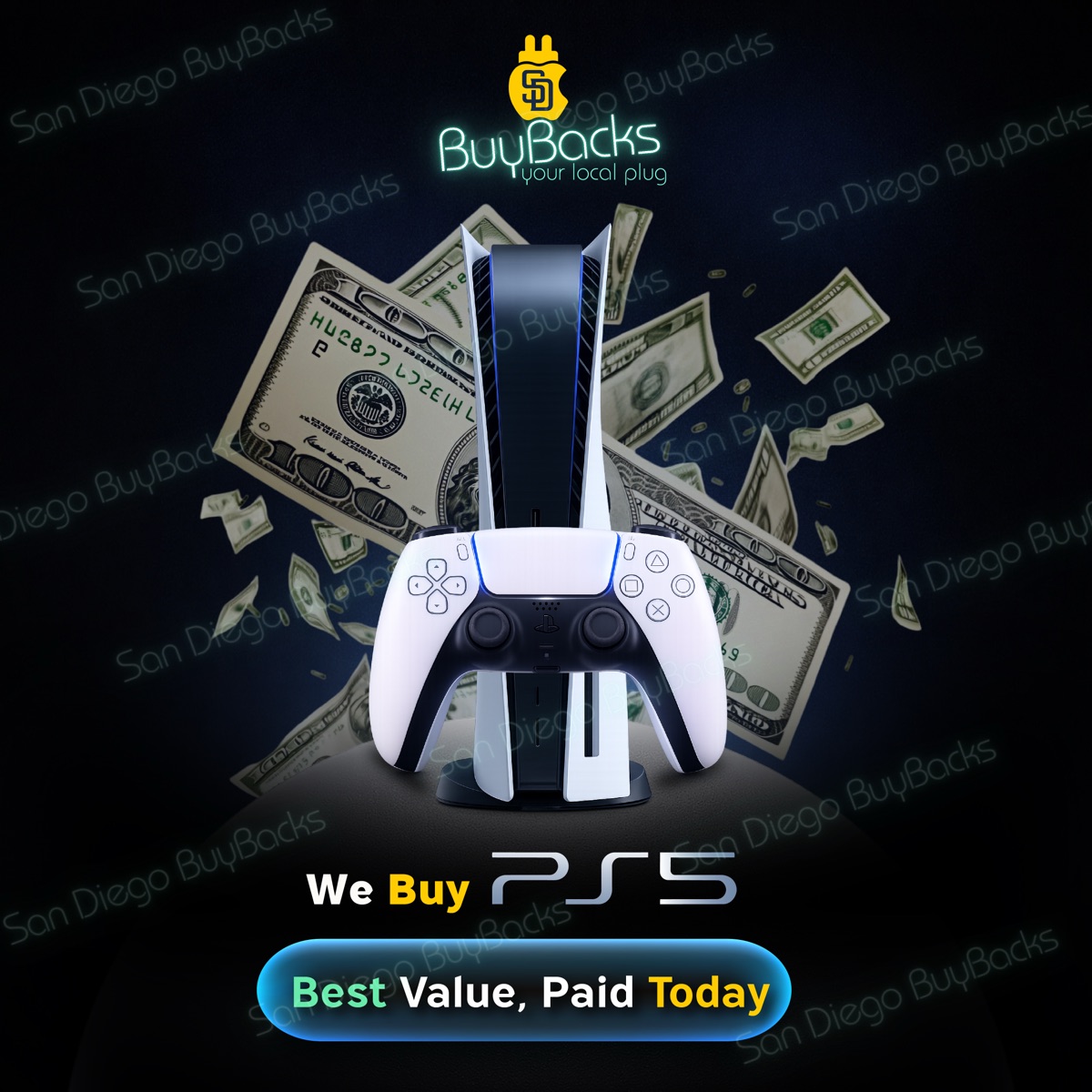Sell Your PlayStation 5 for Cash in Coronado — San Diego BuyBacks in Coronado